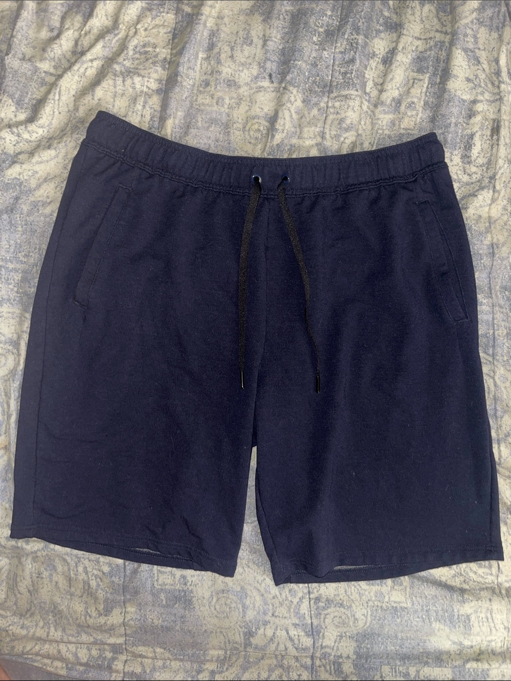 all in motion Navy Athletic Drawstring Shorts for Men